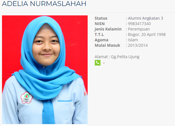 Adelia Nurmaslahah Alumni Angkatan 3