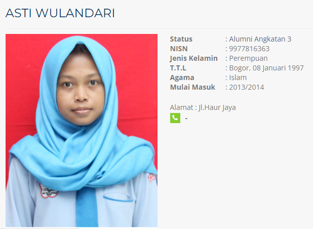 Asti Wulandari Alumni Angkatan 3