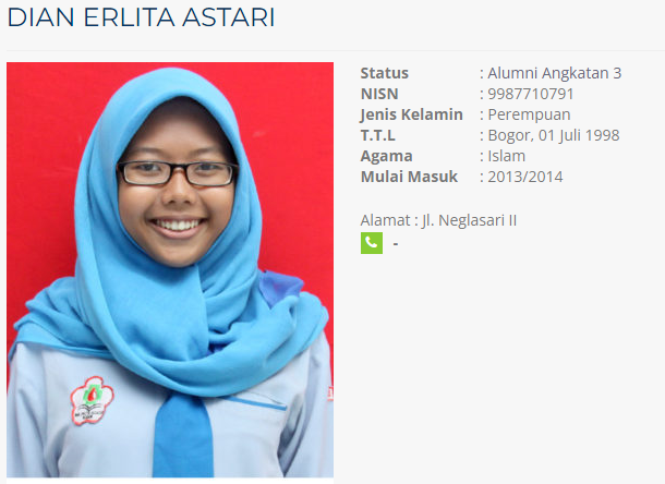 Dian Erlita Astari Alumni Angkatan 3