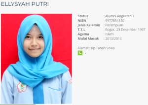 Ellysyah Putri Alumni Angkatan 3