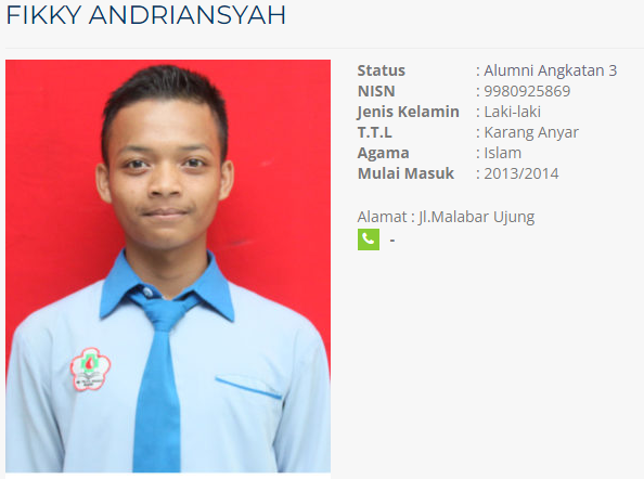 Fikky Andriansyah Alumni Angkatan 3