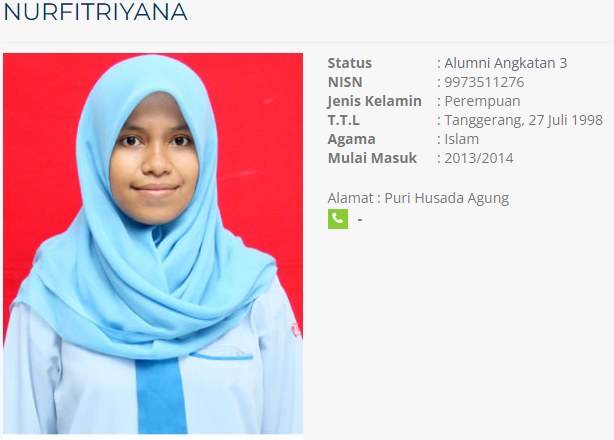 Nurfitriyana Alumni Angkatan 3