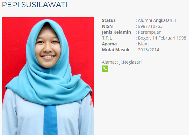 Pepi Susilawati Alumni Angkatan 3