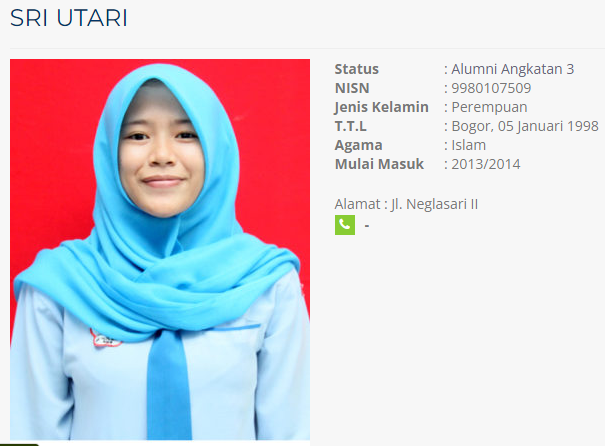 Sri Utari Alumni Angkatan 3